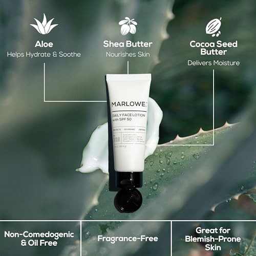 Facial Moisturizer with SPF 50 - Daily Sunscreen Lotion, 3.4 oz – Variation of THIS listing