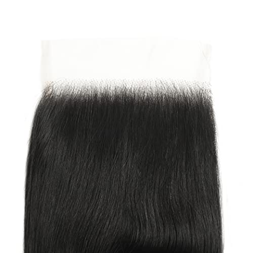 BYUP HAIR 18 Inch 5x5 HD Lace Closure Straight Transparent Free Part