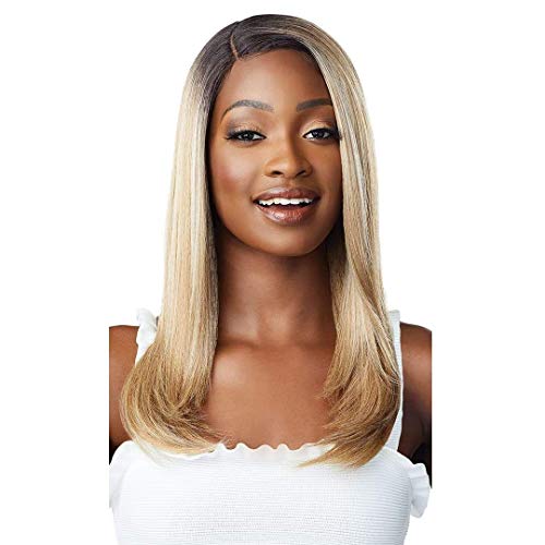 Outre EveryWear Synthetic HD Lace Front Wig - EVERY 4 1B Off Black