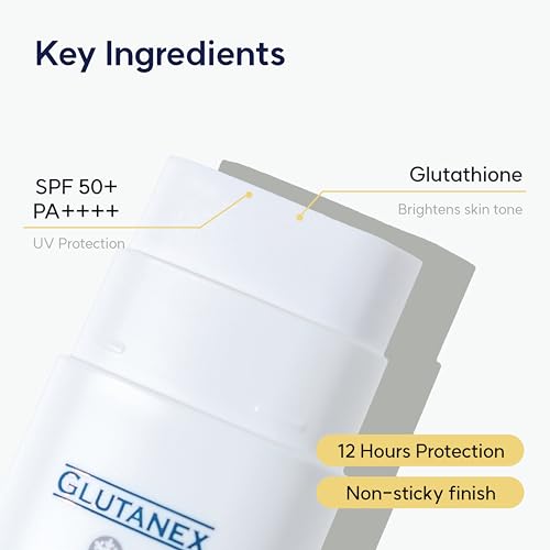 Sun Stick SPF 50+ PA++++ UV Protection with Glutathione - Non-Sticky Matte Finish, 30g