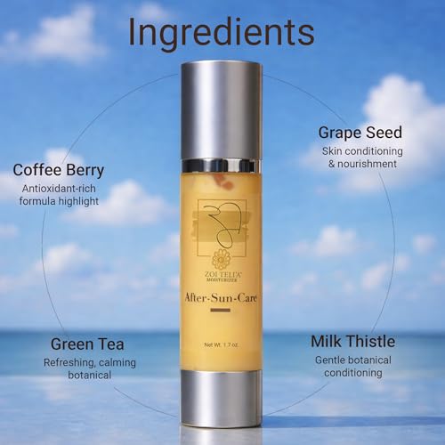 After Sun Skin Care Moisturizer with Coffee Berry & Ashwagandha - 1.7 oz