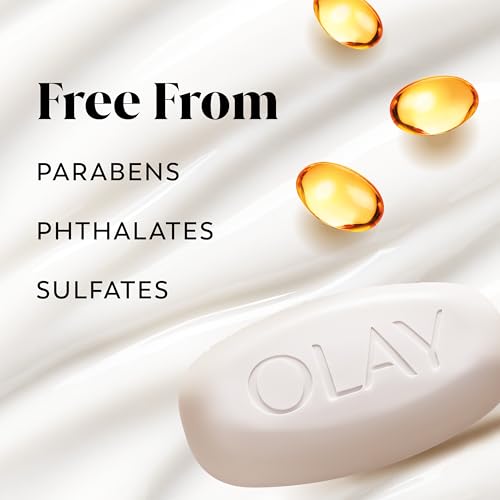 Olay Beauty Bar, Ultra Moisture,10x More Moisturizers, Nourishing Conditioners, Smooth & Gentle on Skin, Vitamin B3 Complex, For All Skin Types, Shea Butter Scent, 3.17 oz, (Pack of 8)