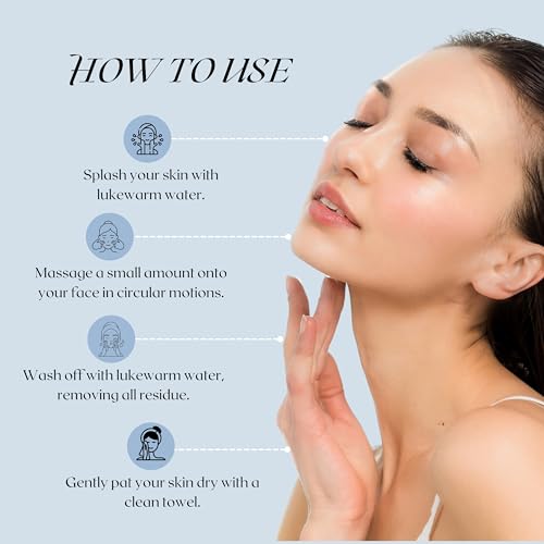 Ayur-Medic Anti-Blemish Wash with Exfoliating Beads, Hydrating Foaming Cleanser that Brightens, Softens, Smooths Skin, Minimizes Pores, and Promotes a Healthy-Looking Complexion, 8 oz