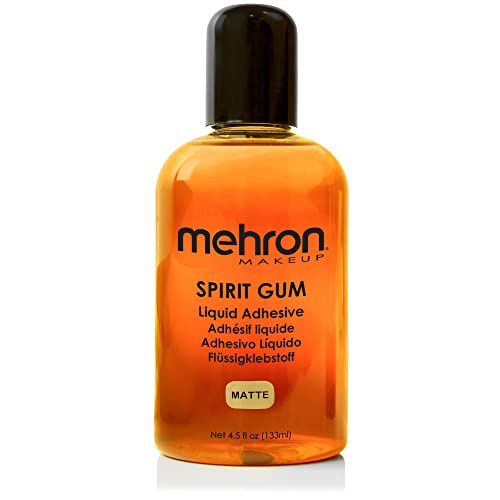 Mehron Spirit Gum Matte 4.5 oz - Special FX Prosthetic Adhesive