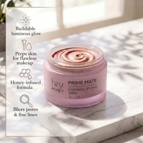 Hydrating Makeup Primer with Honey & Hyaluronic Acid - 50ml