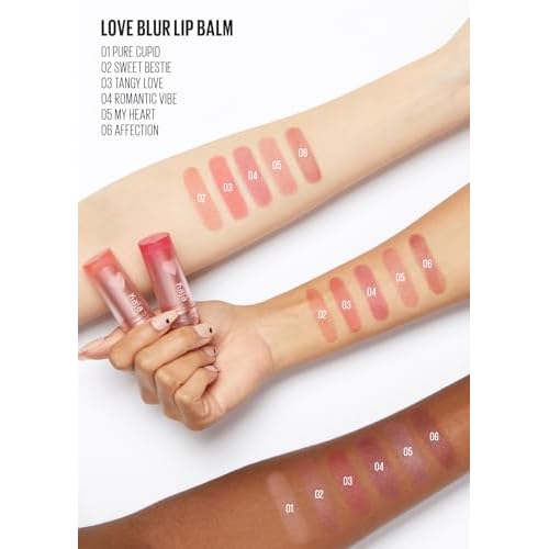 KAJA Lip Balm - Love Blur 01 Pure Cupid | Soft & Comfort Semi-Matte Blurring Daily Color, Shea Butter, Avocado Oil, Citrus Unshiu Peel Extract, Vitamin E Infused, Stocking Stuffers, 0.14 Oz