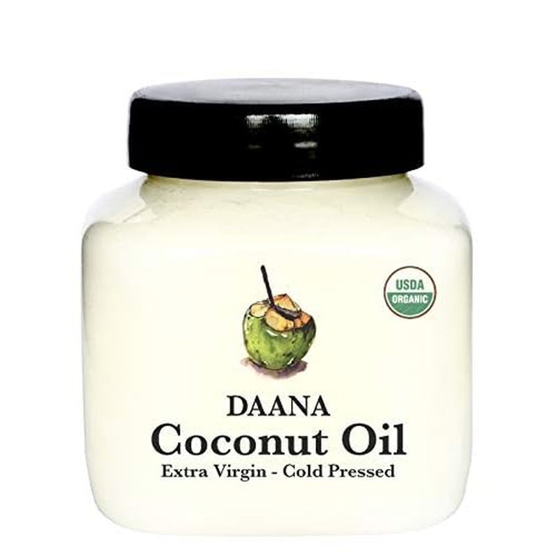 Daana Organic Coconut Oil for Skin: Extra Virgin, Cold Pressed (12 oz)