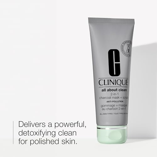 Clinique All About Clean Charcoal Mask & Scrub - 1 Oz