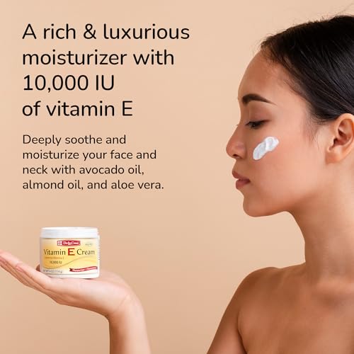 De La Cruz - Vitamin E Cream and Arnica Salve Bundle - Moisturizing Skin Care for Dry and Rough Skin