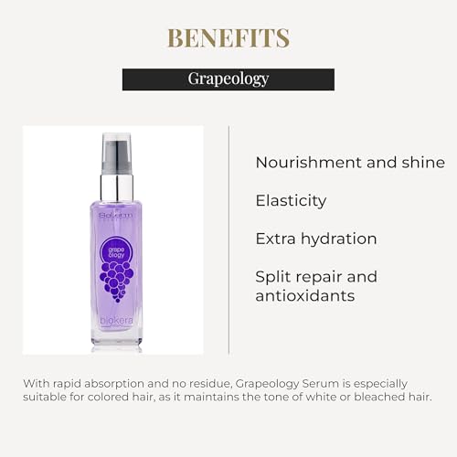 Salerm Grape Seed Hair Serum for Split Ends Repair & Hydration 60ml