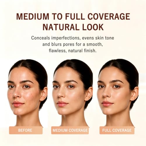 Hydrating SPF50+ Sunscreen Foundation with Color-Adapting Makeup for Active Wear