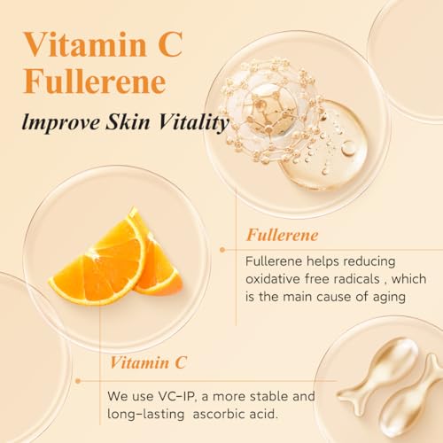 Vitamin C & Retinol Serum Capsules Set - 60 Travel-Friendly Single-Use Pouches