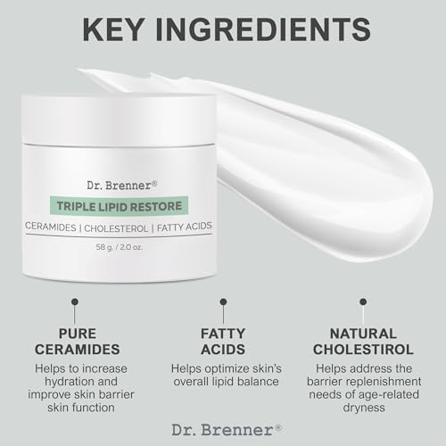 Triple Lipid Face Moisturizer for Anti-Aging & Skin Recovery 2 oz