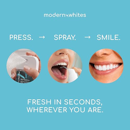 Modern Whites Alcohol-Free Mint Mouthwash & Oral Spray Pack – Travel & Daily Use