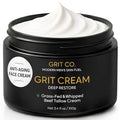 Grass-Fed Beef Tallow Face Moisturizer for Men - 3.4 oz Unscented Skin Care