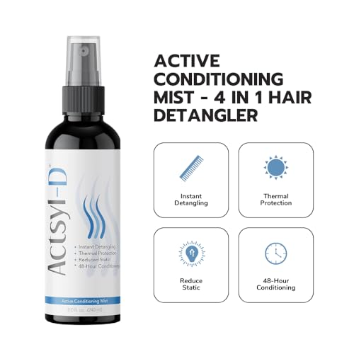 Actsyl-D 4-in-1 Hair Detangler Spray with Biotin & ProVitamin B5 - Heat & UV Protection