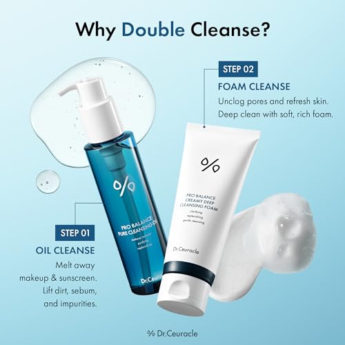 Dr.Ceuracle Pro Balance Double Cleansing Duo Set Oil & Foam Cleanser - Cleansing Duo Set
