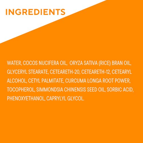 Turmeric Face Cream with 9-Month Harvested Turmeric - Natural Skin Nourishment