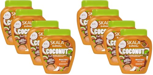 Fruitastic Coconut Hair Treatment Cream 35.3 oz Pack of 2 - Nourishing Deep Conditioner