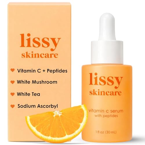 Vitamin C Serum with Peptides & Licorice Root for Brightening & Anti-Aging - 30ml