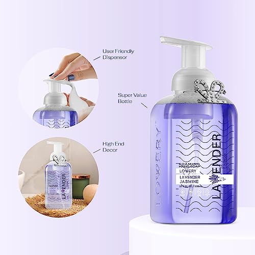 Foaming Hand Soap Pack of 10 - Moisturizing Hand Soap with Aloe Vera and Essential Oils - Alcohol-Free Hand Wash in Citrus Blend, Lemon, Orange, Lime, Grapefruit, Black Cherry Fragrances & More, Scented Hand Wash for Kitchen or Bathroom