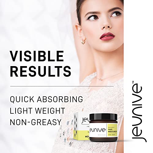 Rejuvenating Triple Power Hydration Face Moisturizer Cream | Anti-Aging Hyaluronic Acid, Aloe Vera, Vitamins to Firm, Plump and Even Skin Tone - Result Driven Formula | 2 oz (57g)