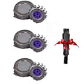 3 Pcs Upgraded HQ8 Replacement Heads Fit for ss Norelcos 7250XL 7240XL 7310XL AT830 PT735, Men's Shaver Heads Blades Cutter Replacement, Dry and Wet Shaving & Easy to Clean£¬Razor Accessories