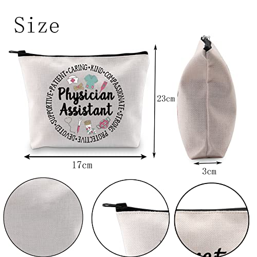 POFULL Physician Assistant Graduation Gifts for PA Future Physician Assistant Gift Physician Assistant Cosmetic Bag (Physician Assistant bag)