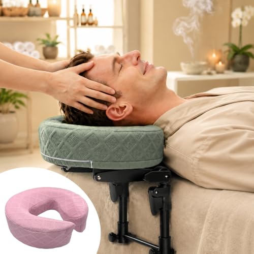 Green Massage Headrest for Bed - Fits 6-17 Inch Mattress & Pillowcases