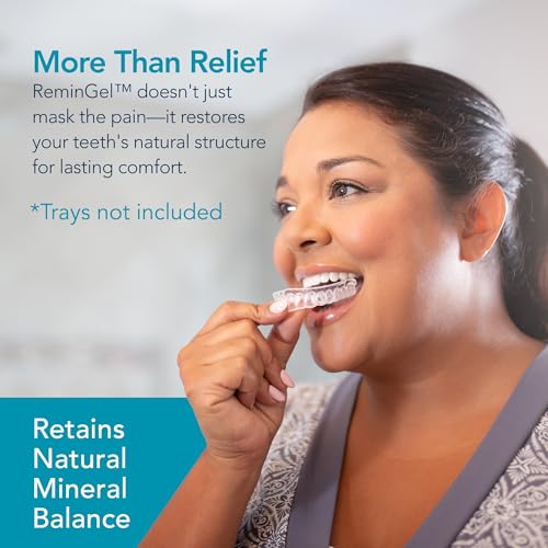 Hydroxyapatite Tooth Remineralization Gel - Strengthen Enamel & Reduce Sensitivity, Fluoride-Free