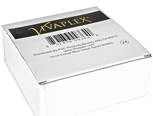 Vivaplex Cobalt Blue Glass Spray Bottles 15ml - 24 Pack for Essential Oils & Perfume