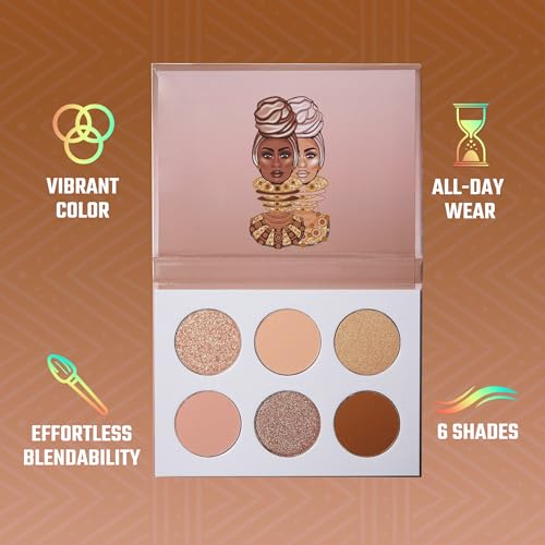 Juvia's Place The Nudes Eyeshadow Palette with Blush & Sand Variation