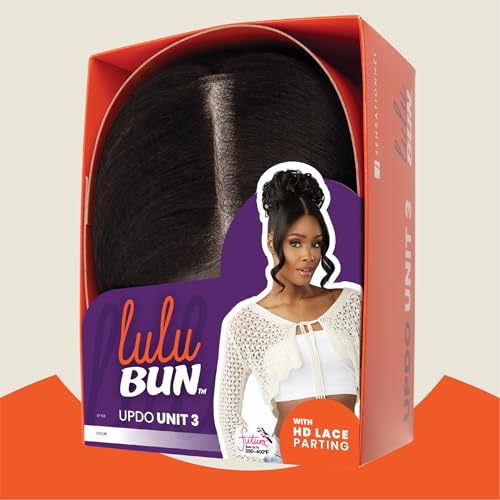 Sensationnel Lulu Bun Updo Hair Extensions Dark Brown - Easy Protective Style