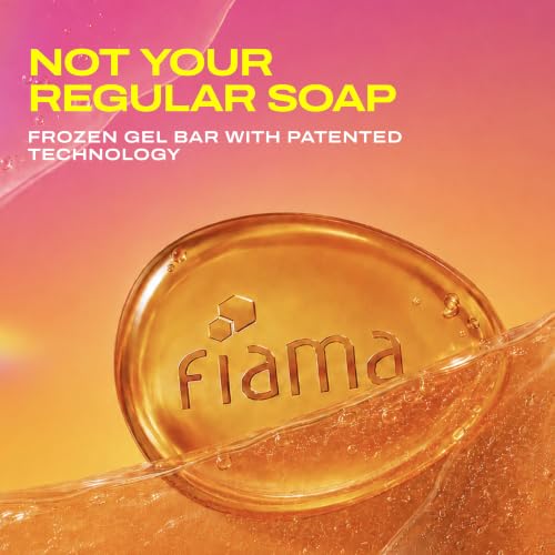 Fiama Gel Bath Bar Mega Celebration Pack – 8 Moisturizing Gel Bars, 125g Each