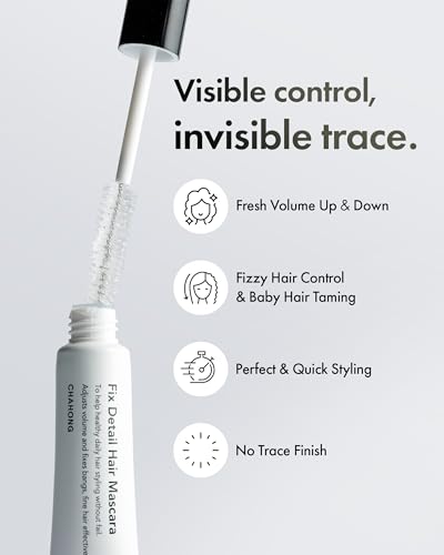 Hair Mascara Fixer - Non-Greasy Edge Taming Stick, 0.5 oz for Flyaways