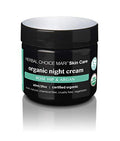 Organic Night Cream 2 Fl Oz - Herbal Choice Mari Rose Hip & Argan - No Synthetic Chemicals - Travel Size Variation of THIS listing