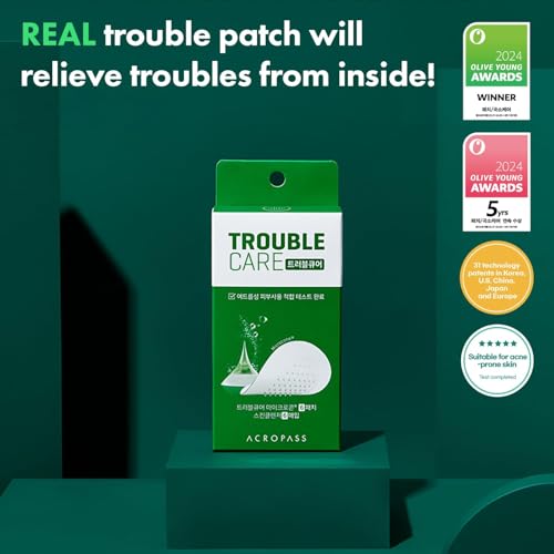 Acropass Microcone Acne Patches - Spot & Blemish Treatment, 18 Count
