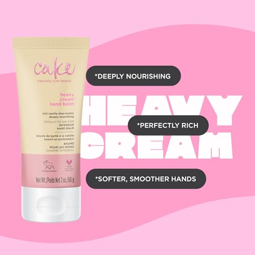 Moisturizing Hand Balm with Shea & Aloe - Vegan, French Vanilla Scent