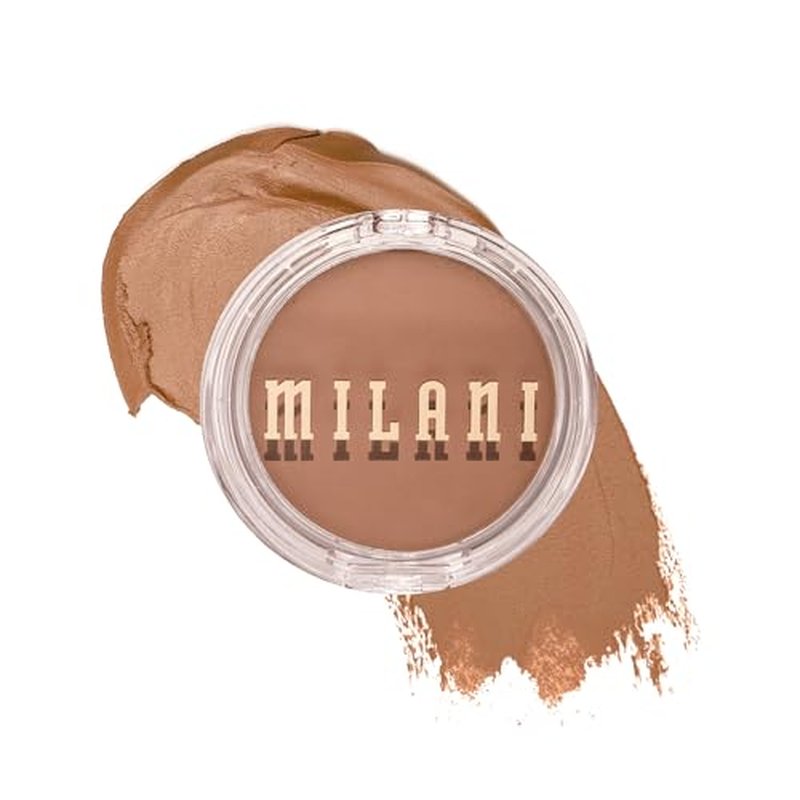 Milani Cheek Kiss Cream Bronzer, 110 - Hey Honey, Vegan & Cruelty-Free, Made in Korea, Lightweight Glow, Soft Matte Finish