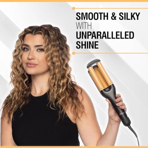 CHI Ceramic Triple Waver Iron for Beachy Waves & Shine - Tourmaline Technology