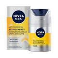 NIVEA MEN Skin Energy Caffeine Moisturizer for Face, 50ml