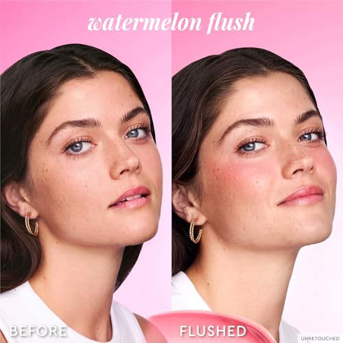 Glow Recipe Niacinamide Dewy Flush Tinted Liquid Blush Serum Watermelon Flush