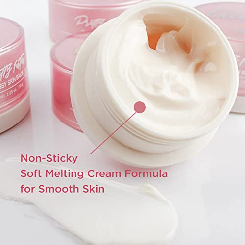 TOUCH IN SOL Glassy Skin Balm Primer - Hydrating Face Moisturizer with Shea & Rose Water, 1.05 oz