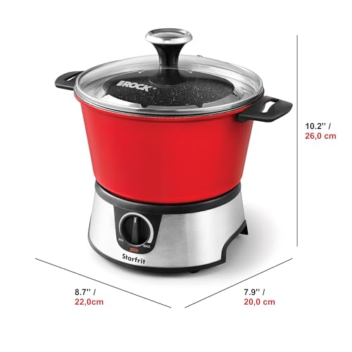 Electric Fondue Set 3L Non-Stick 13-Piece with Temperature Control