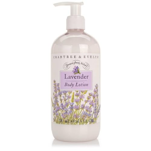 Crabtree & Evelyn Body Lotion, Lavender, 16.9 Fl Oz