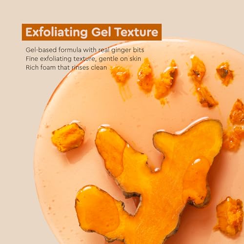 Turmeric Exfoliating Body Wash with Natural Ingredients - 17.64 oz
