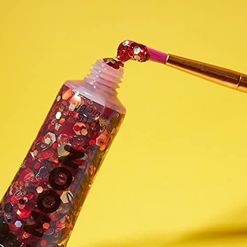 Mystic Chunky Glitter Gel by Moon Glitter - 0.40fl oz - Set of 8 - Glitter Face Paint