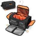 Prokva Black Tactical Toiletry Bag for Men, Hanging Travel Dopp Kit