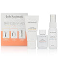 Josh Rosebrook The Essentials Kit - Cleanse, Tone & Hydrate Skincare Set | Complete Moisture Cleanse 1 oz, Daily Acid Toner 0.5 oz, Hydrating Accelerator 1 oz | Travel Size Facial Skin Care