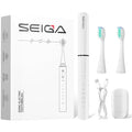 Electric Sonic Toothbrush for Adults with Travel Case - Rechargeable & Waterproof